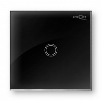 Выключатель сенсорный Profi therm 1TP, Elegant Black-0