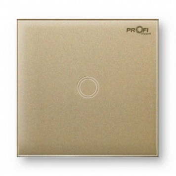 Выключатель сенсорный Profi therm 1TP, Pure Gold-0